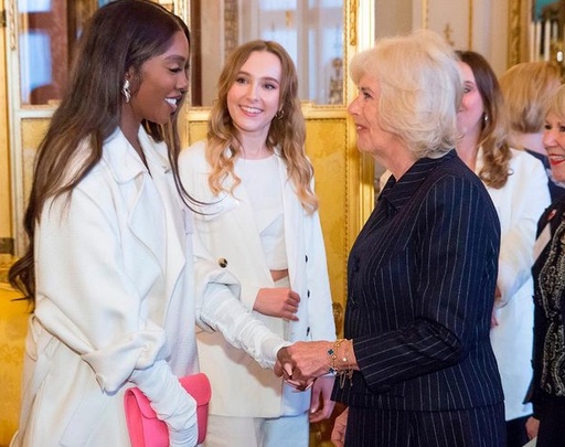 Tiwa Savage Meets Queen Consort, Camilla
