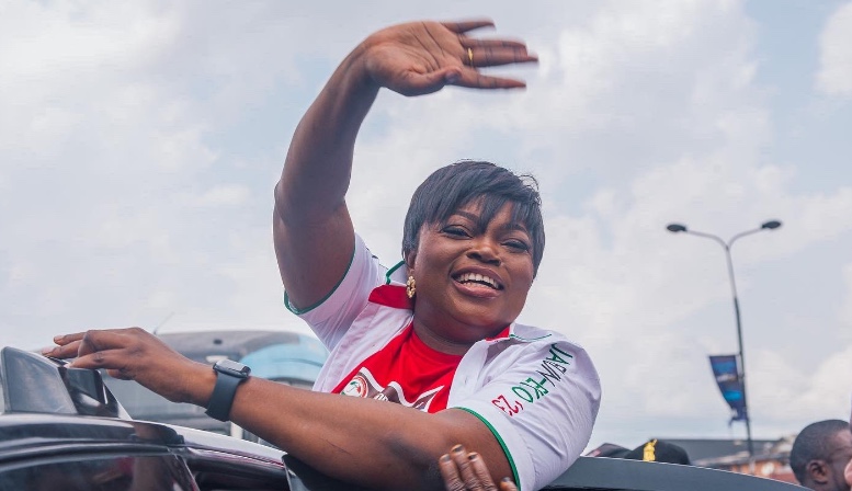 So Fast! Funke Akindele Deletes Politics-Related Posts From Her Instagram page