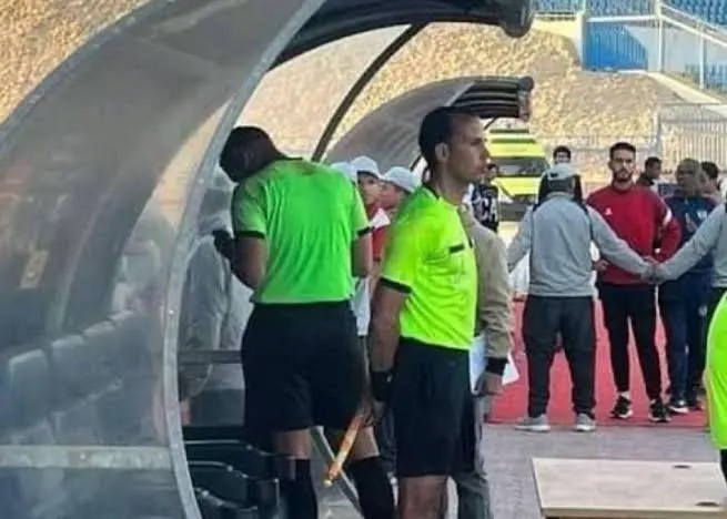 Egypt Suspends Referee For Using Spectator’s Phone To Review Goal