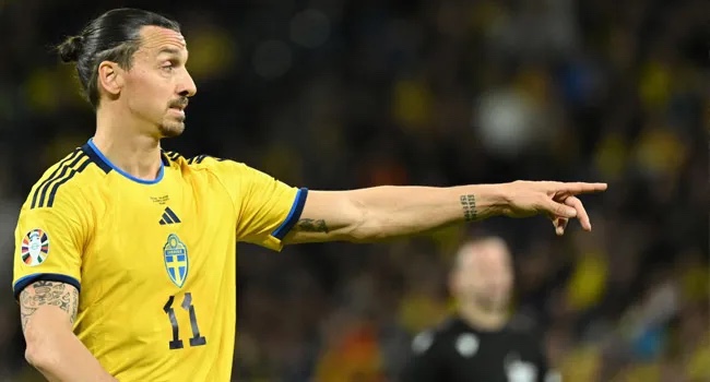 Ibrahimovic, 41, Becomes Euro Qualifying’s Oldest Player