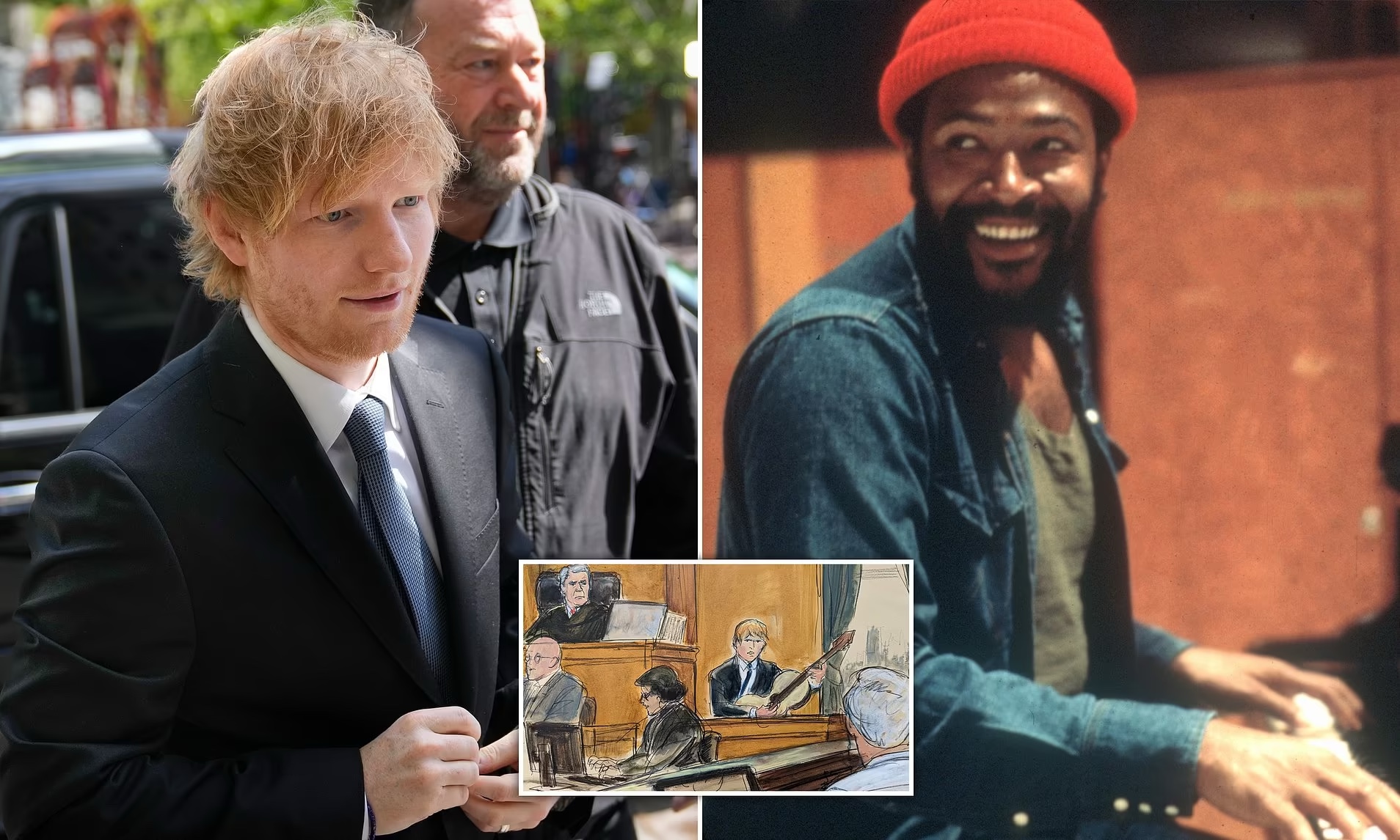 Ed Sheeran tells court he’ll quit music if he’s found guilty of ripping off Marvin Gaye’s ‘Let’s Get it On’