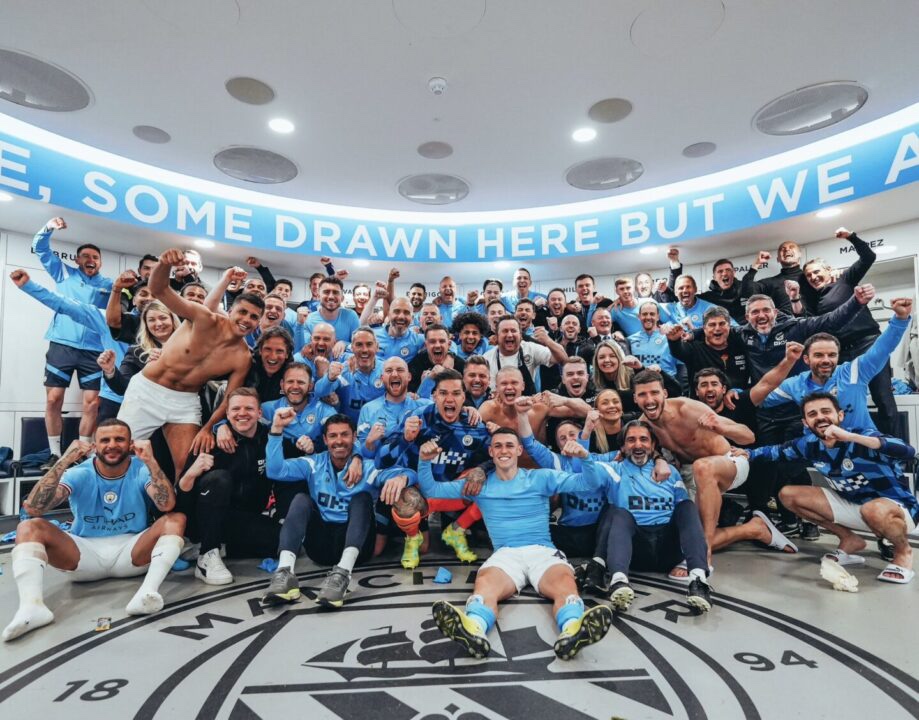 Manchester City are Champions of the Premier League 2022/23 Season