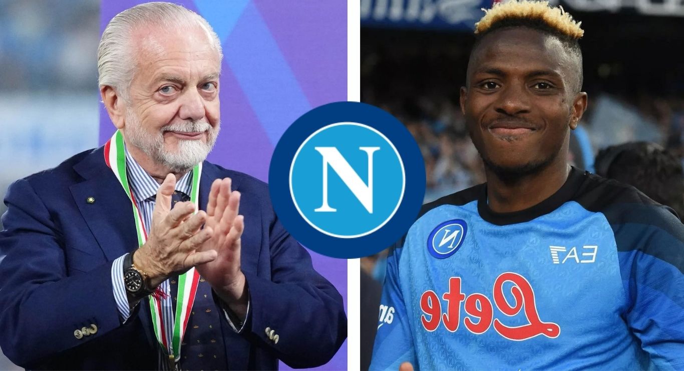 I won’t sell Osimhen for €200m even if the valuation is met – Napoli president, Aurelio De Laurentiis,