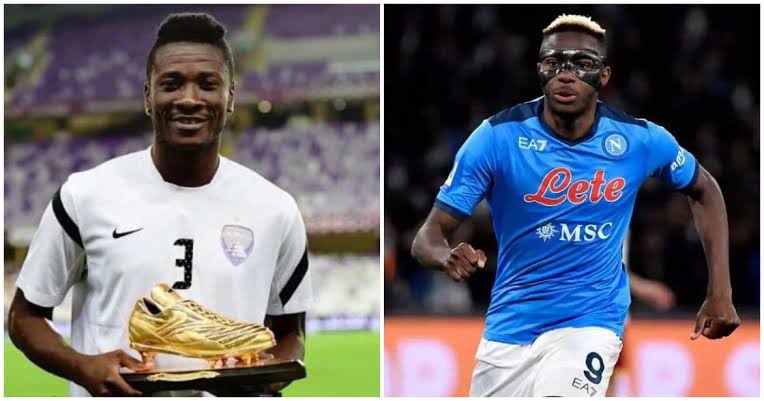 Victor Osimhen will emerge African Footballer Of The Year – Asamoah Gyan