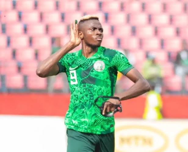 Nigeria 6-0 Sao Tome: Victor Osimhen surpasses Obafemi Martins and Ikechukwu Uche on Nigeria’s goalscoring chart as he grabs hat-trick