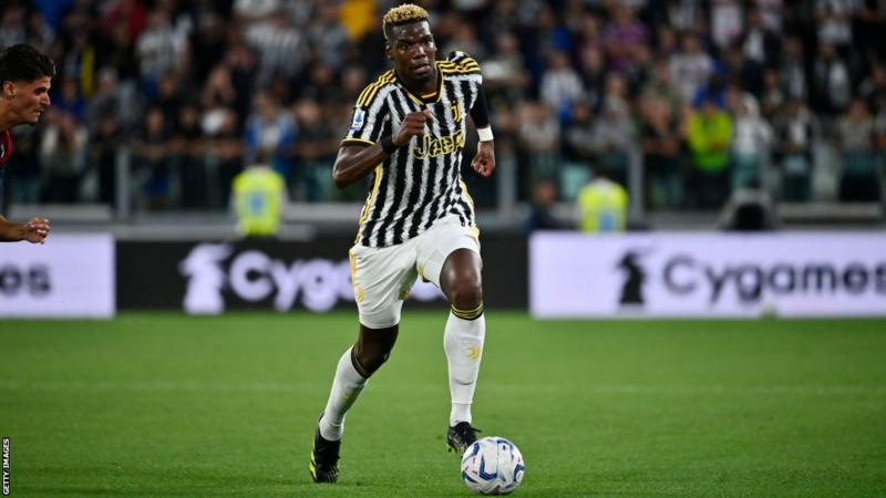 Footballer Pogba suspended for doping