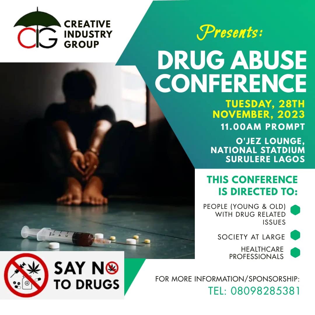Creative Industry Group set to host Drug Abuse conference
