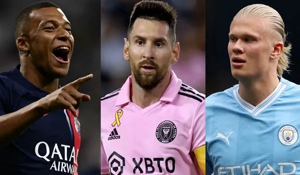 Footballers , Messi, Mbappe, Haaland finalists for FIFA Best award