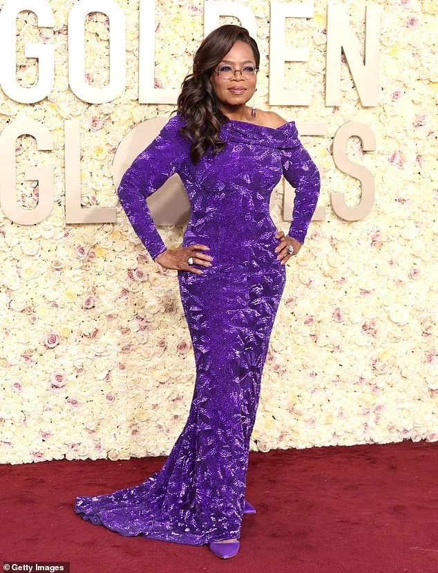 TV Host, Oprah Winfrey shows off her new trim figure