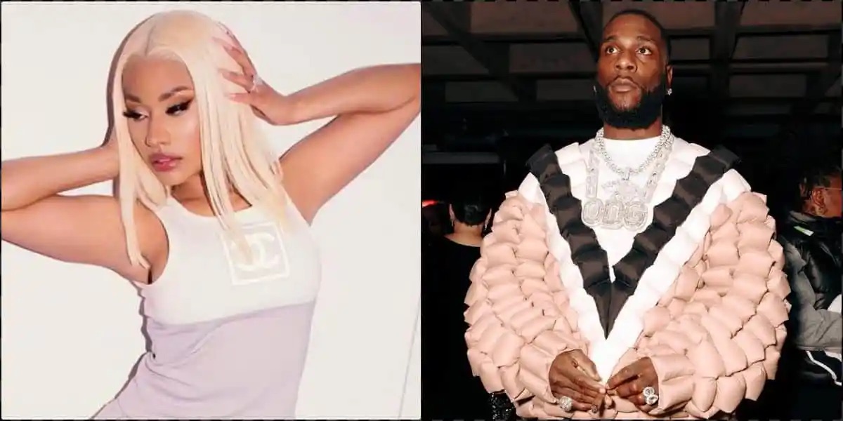 Nicki Minaj shares snippet of song with Burna Boy