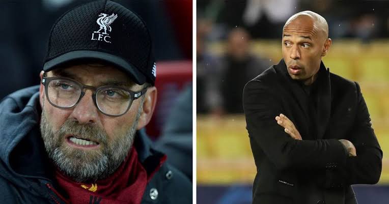 I’m delighted Klopp Is Leaving Liverpool – Thierry Henry