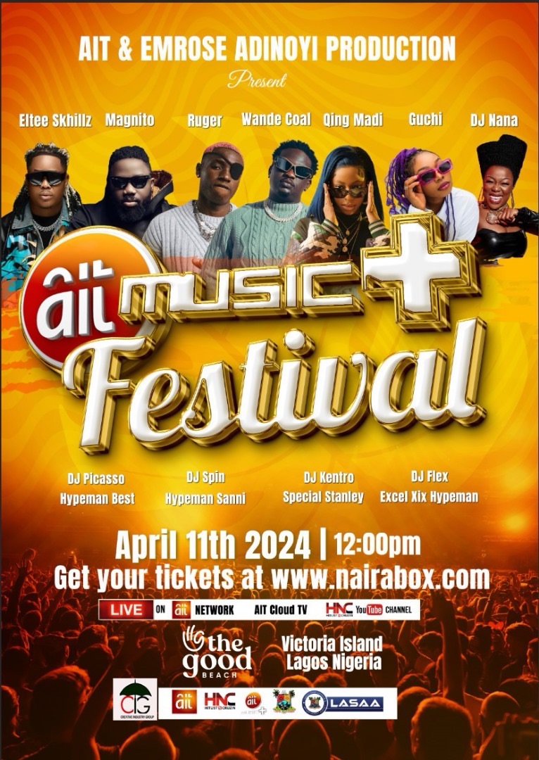Wande Coal, Ruger, Magnito, Guchi, Eltee skhillz and Qing madi headlines AIT Music Plus Festival