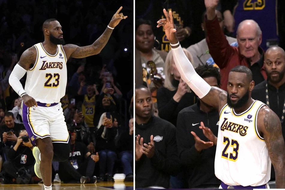 LeBron James becomes first NBA player with 40,000 points