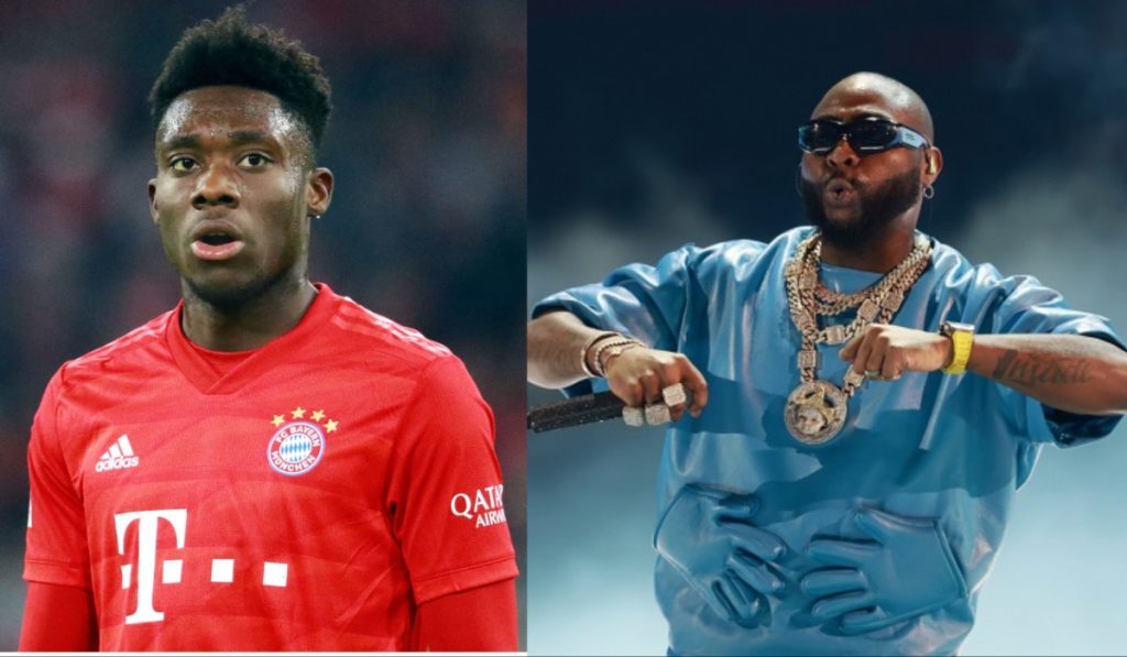 Davido’s songs prepare me for matches – Bayern Munich star, Alphonso Davies