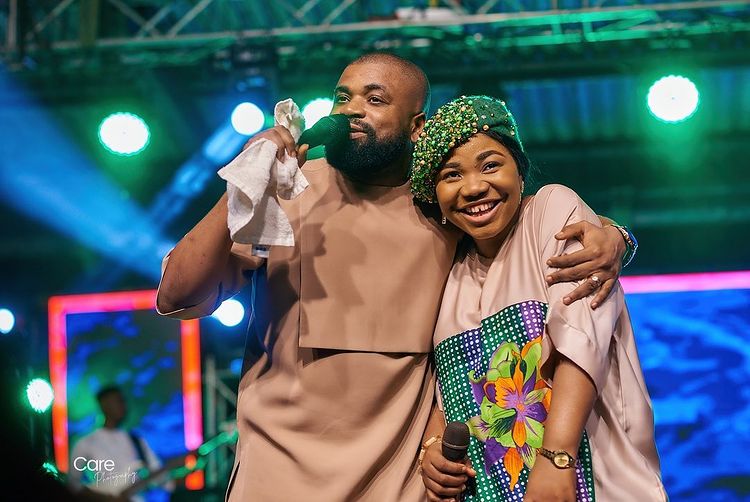 Pastor Blessed explains why his wife, Mercy Chinwo trusts him