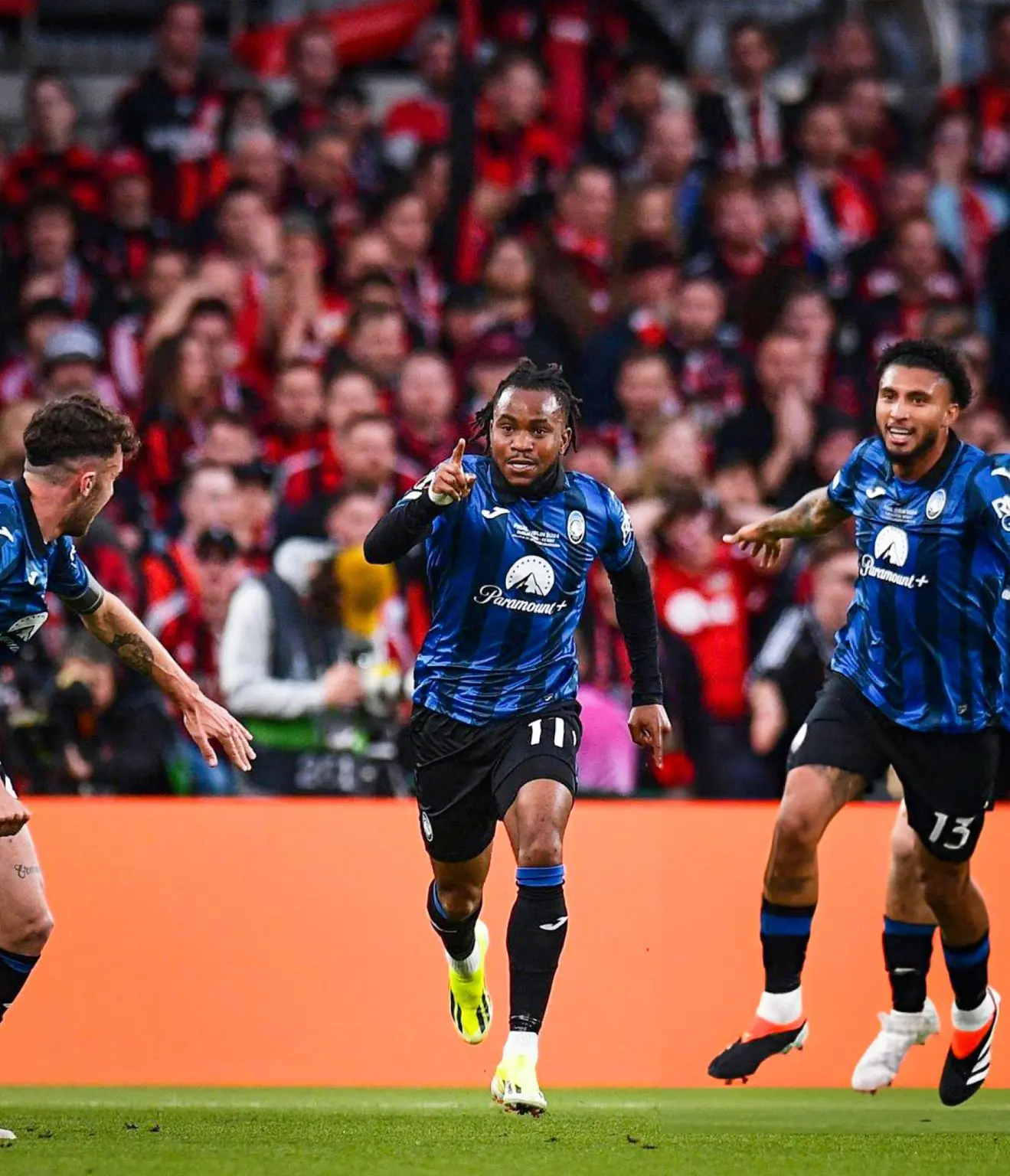 Nigerian forward , Lookman scores hat-trick as Atalanta wins first ever Europa League glory