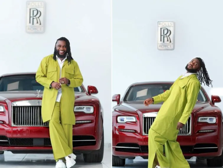 Actor, Jide Awobona BUYS a Rolls Royce