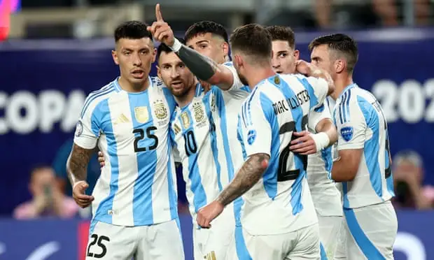 Argentina beat Colombia 1-0 to win 2024 Copa America