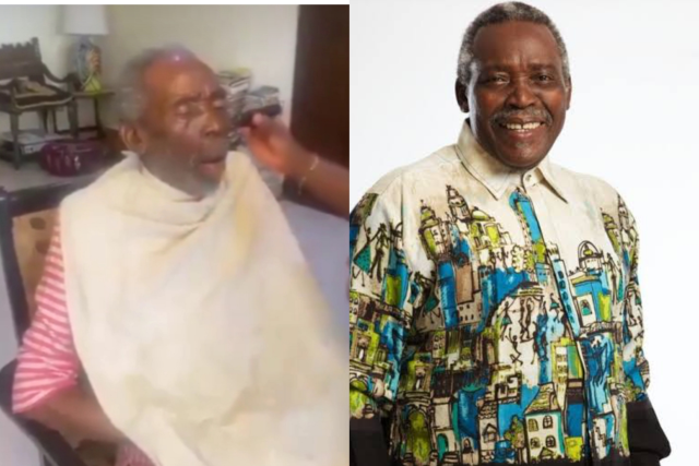 Veteratn Actor, Olu Jacobs debunks his demise in a video message