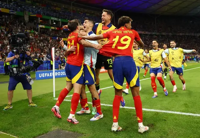 Spain clinches Euros 2024 tournament after beating England 2-1