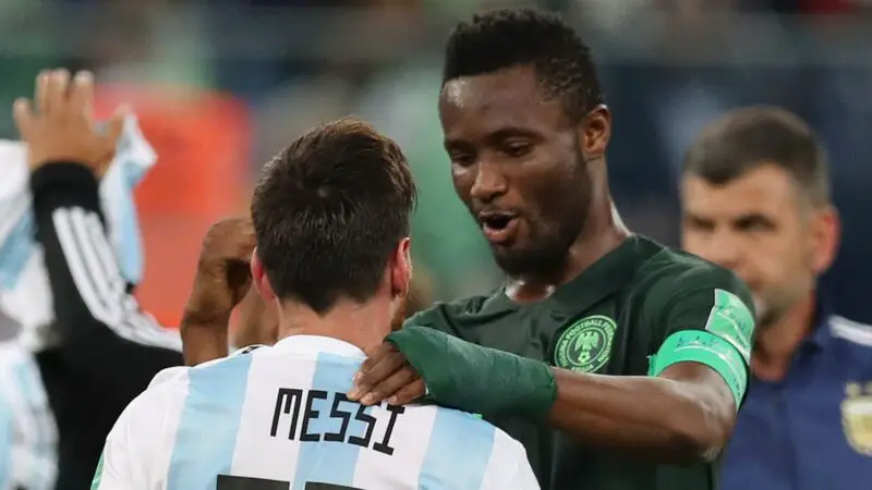 ‘You stole the Golden Ball award from me’ – Mikel Obi recalls conversation he had with Lionel Messi after 2005 U-20 World Cup