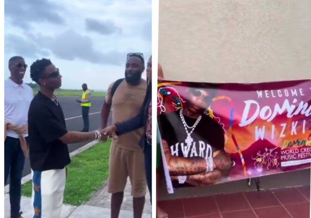 Wizkid receives warm welcome at Dominican Republic