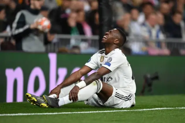 Vinícius Junior out for 3 weeks with Hamstring Injury