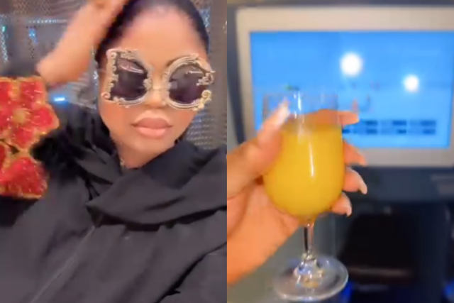 Bobrisky leaves Nigeria.. MOCKS the Nigerian Passport