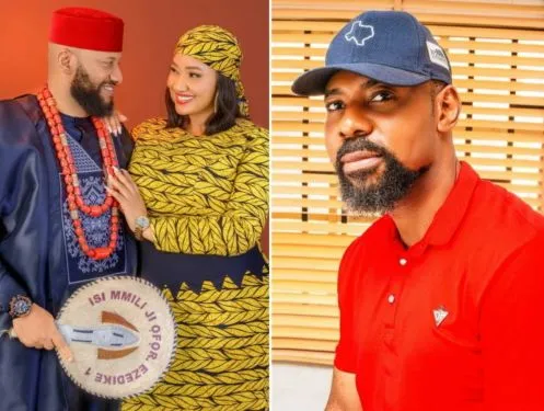 Lincoln Edochie urges brother Yul Edochie to keep marriage private