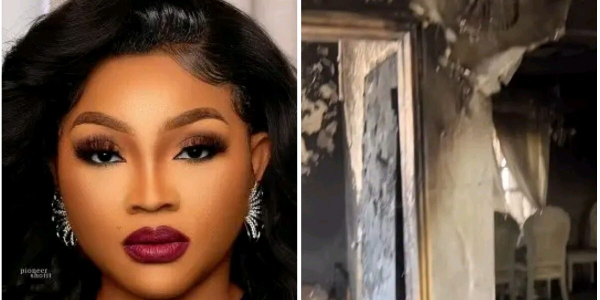 Mercy Aigbe expresses gratitude after fire outbreak