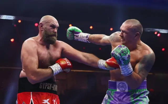 Oleksandr Usyk defeats Tyson Fury to retain heavyweight title