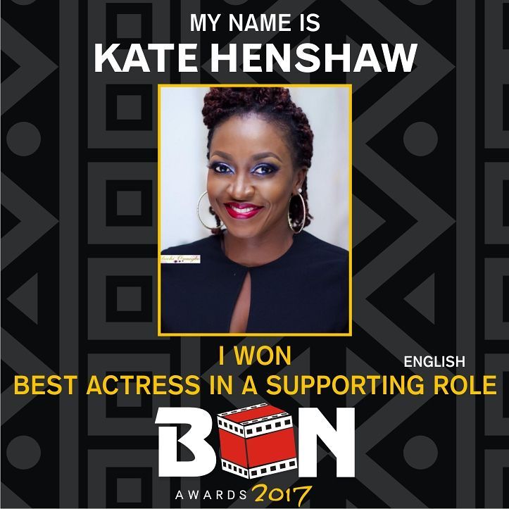 Here Is The Full List Of Winners At The 2017 Best Of Nollywood Awards (BON)