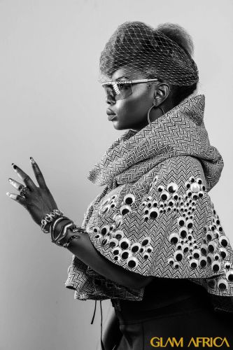 COVER GIRL! YEMI ALADE GLOWS ON “GLAM AFRICA” MAGAZINE’S LATEST ISSUE