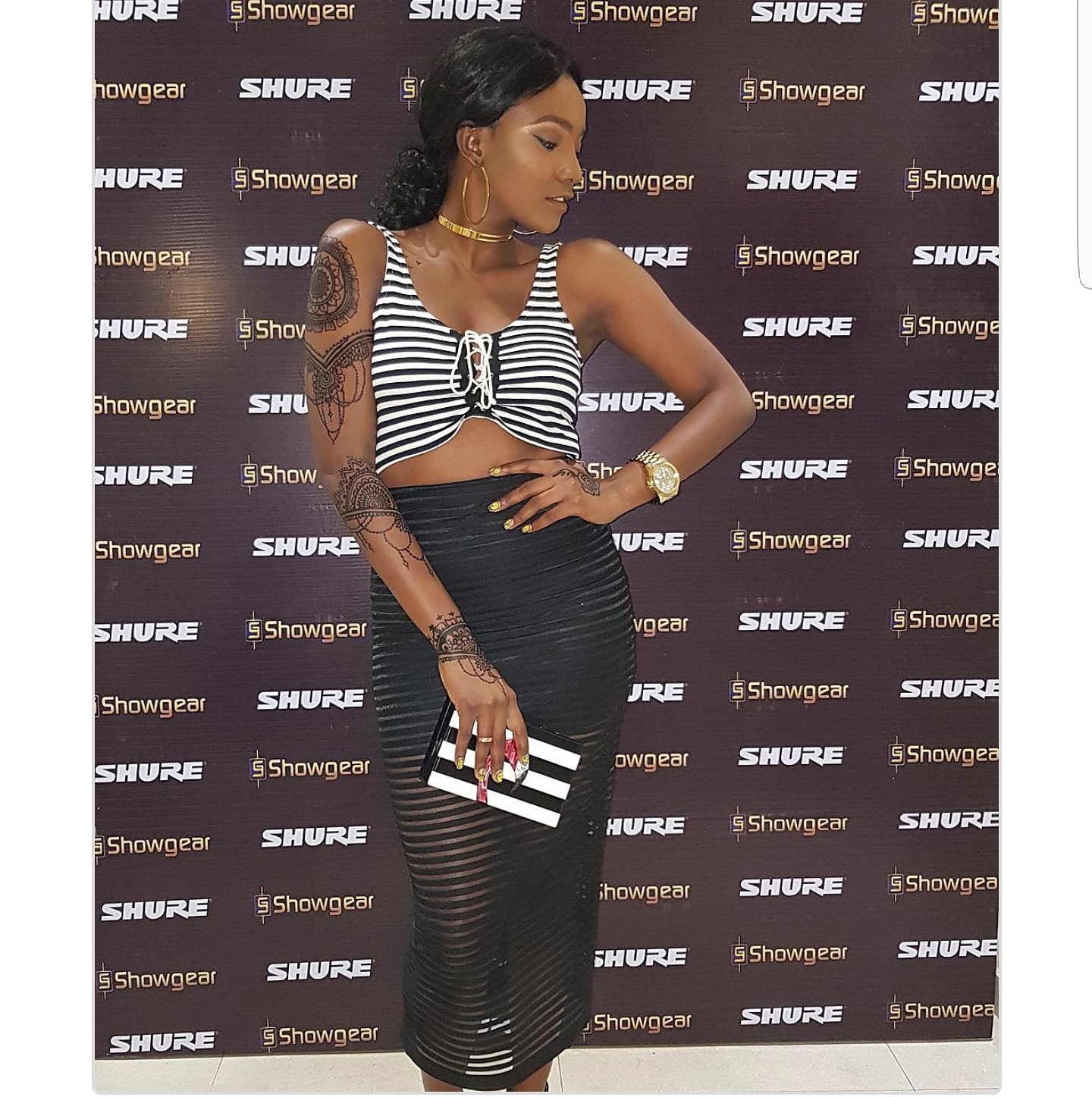 These Latest Photos Of Simi Shows Her Love For Body Art Designs