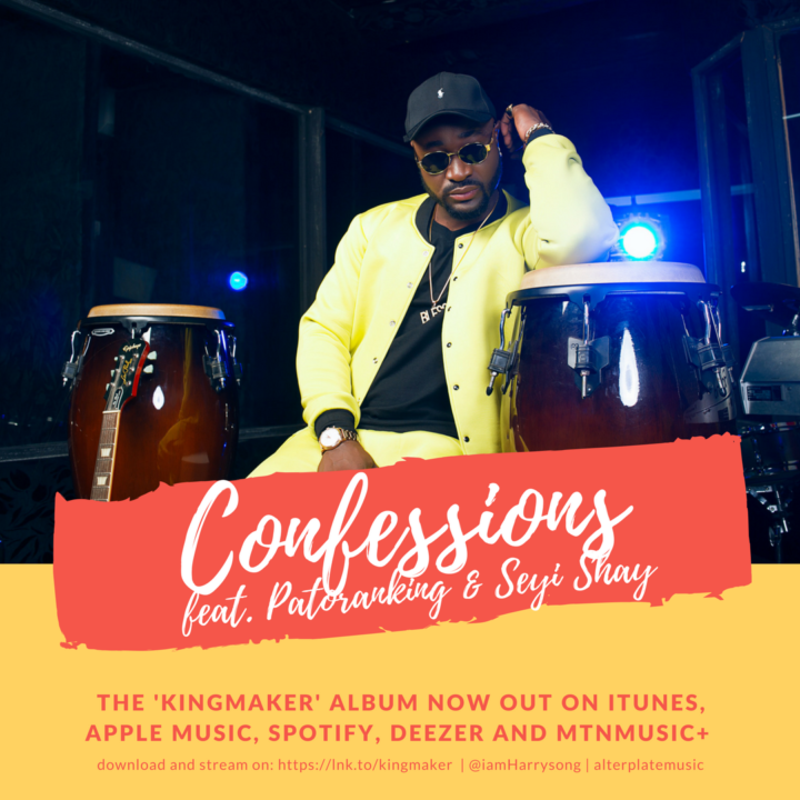 Fresh: Harrysong ft. Patoranking & Seyi Shay – Confessions
