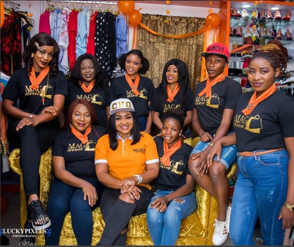 Photos From Actress Mercy Aigbe’s Boutique Mag Diva Branch Launch In Ibadan