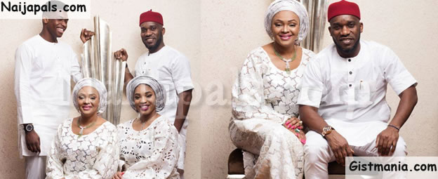 Nigerian Football Legend, Jay Jay Okocha Shares Cute Family Photos To Mark 20th Wedding Anniversary