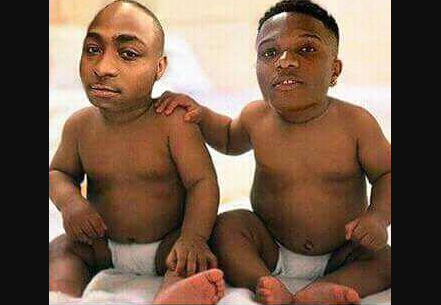 Photo: Wizkid & Davido In Pampers