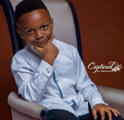 Photos: Paul & Anita Okoye’s Son, Andre Turns 5