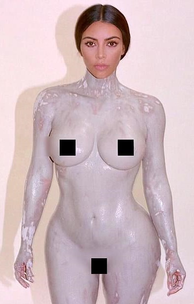 Kim Kardashian Strips Naked To Promotes Fragrance