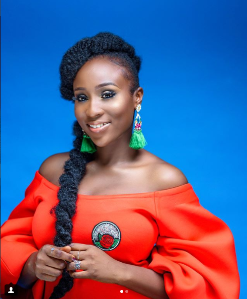 Singer Aramide Looks Beautiful In Orange As She Prepares To Release New Single