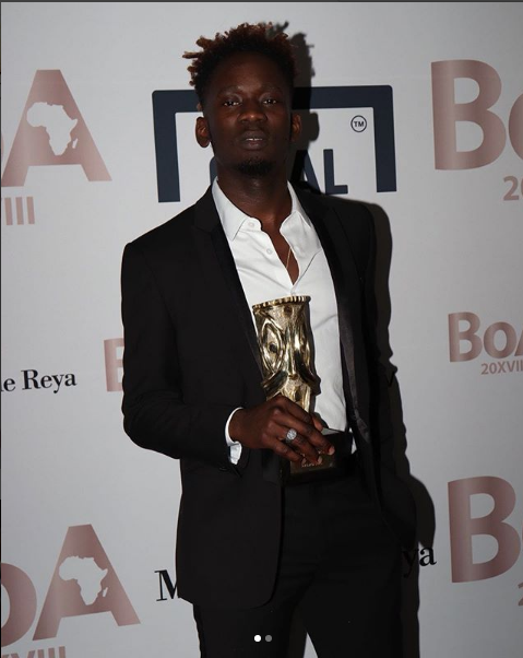 Mr Eazi Wins Best Of Africa Award