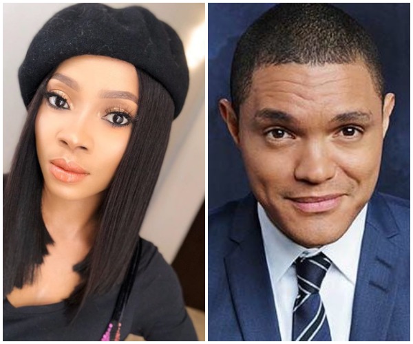 Toke Makinwa Reacts To Trevor Noah’s Joke About Nigerian Uncles At The Royal Wedding