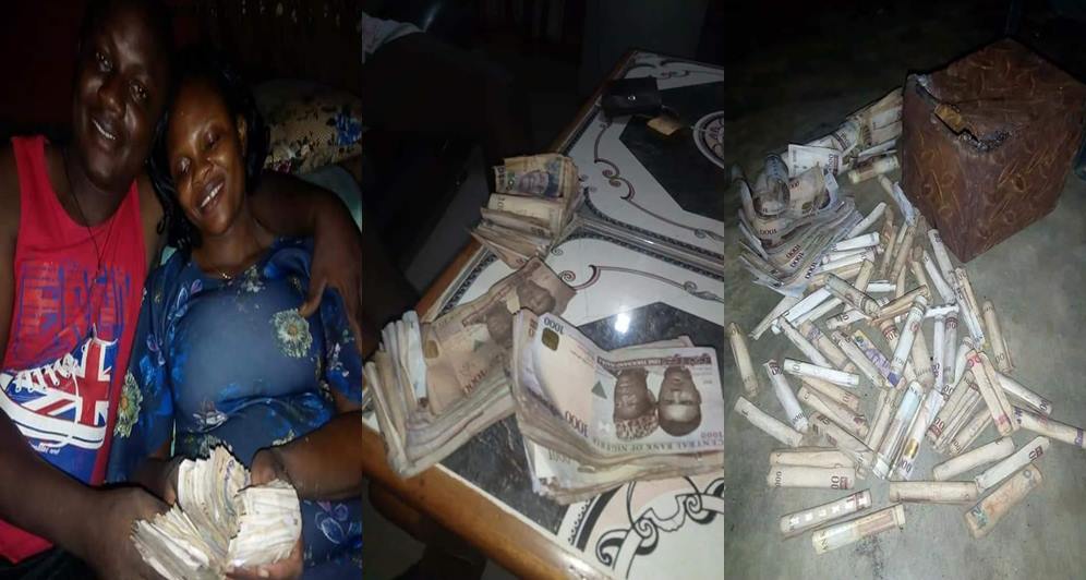 Nigerian man full of praises for his wife after she helped to pay the house rent