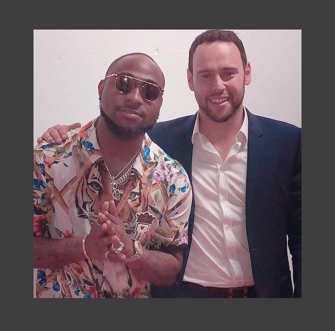 Davido Reportedly Signs Big Money Management Deal With Scooter Braun