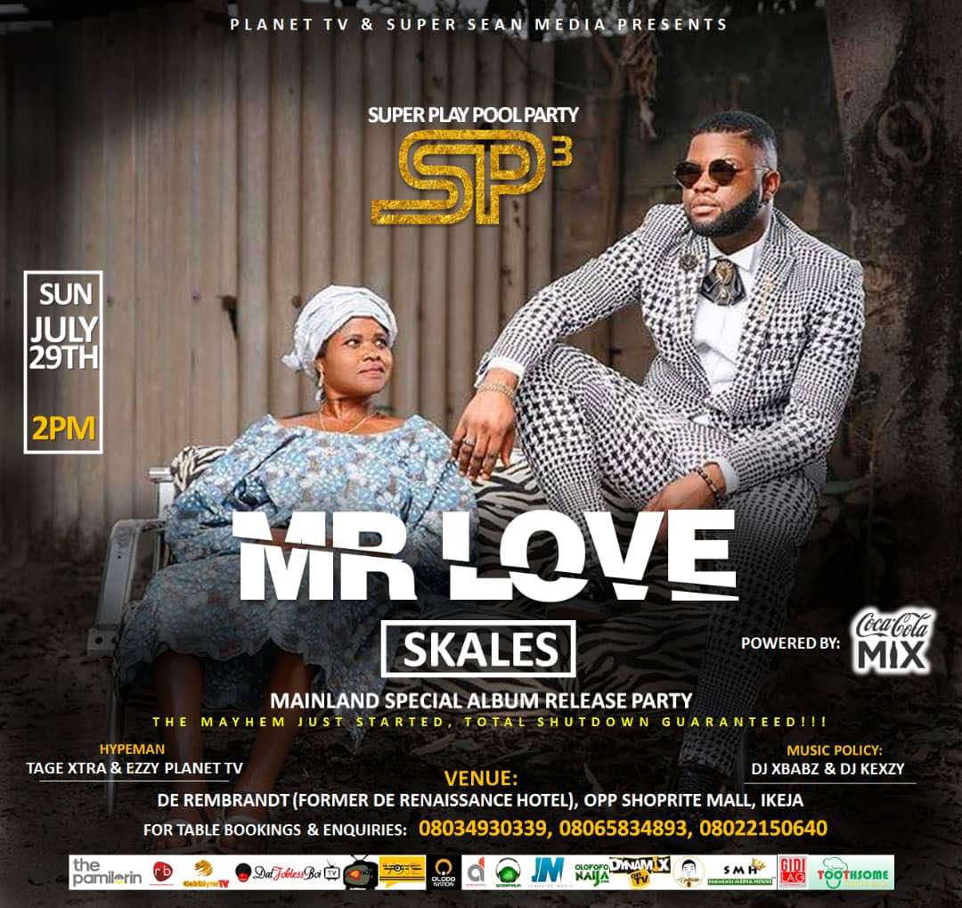 Event: Skales #MrLove Album release party hits #SuperplayPoolParty (Season 2)