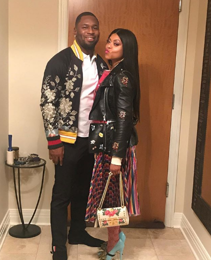 Taraji P. Henson And Fiancee Kelvin Hayden Spark Marriage Rumour With This Photo