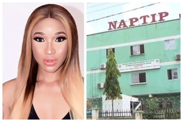 Tonto Dikeh, NAPTIP Campaigns Against Human Trafficking In Abuja