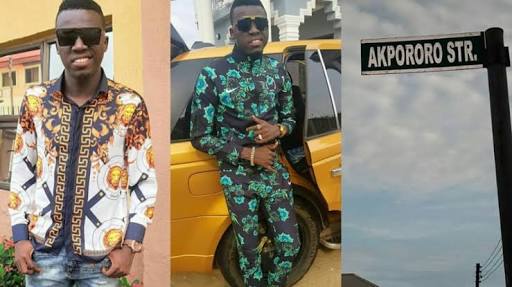 Akpororo Has Street Named After Him