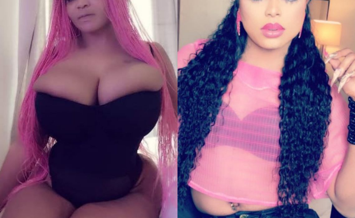 Lmao!!! Bobrisky Will ‘Straight Up’ If I Handle Him With My B**bs – Cossy Orjiakor Boasts